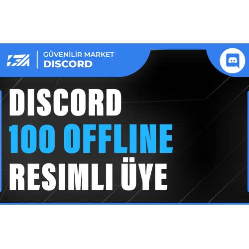  100 Discord Offline Üye - RESİMLİ